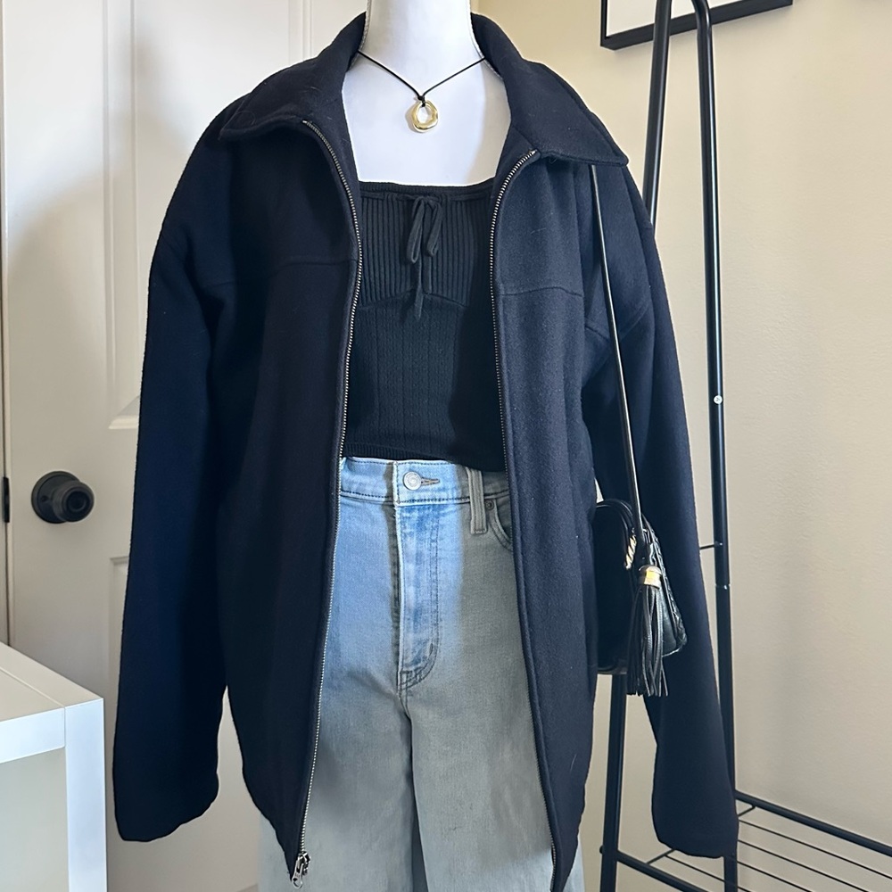 GAP Black Men's Wool blend Jacket